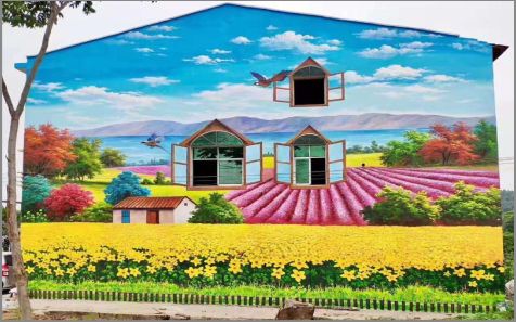 内黄乡村墙体彩绘