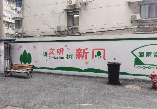 内黄社区墙绘